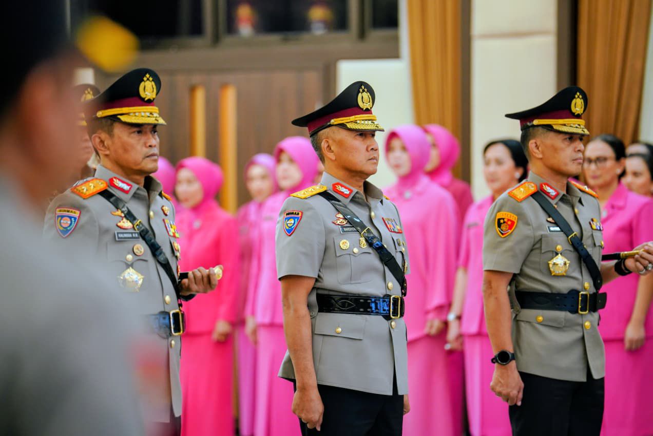 Kapolri Pimpin Sertijab, Brigjen Pol Yudhi Sulistianto Wahid Resmi Jabat Kapolda Bengkulu