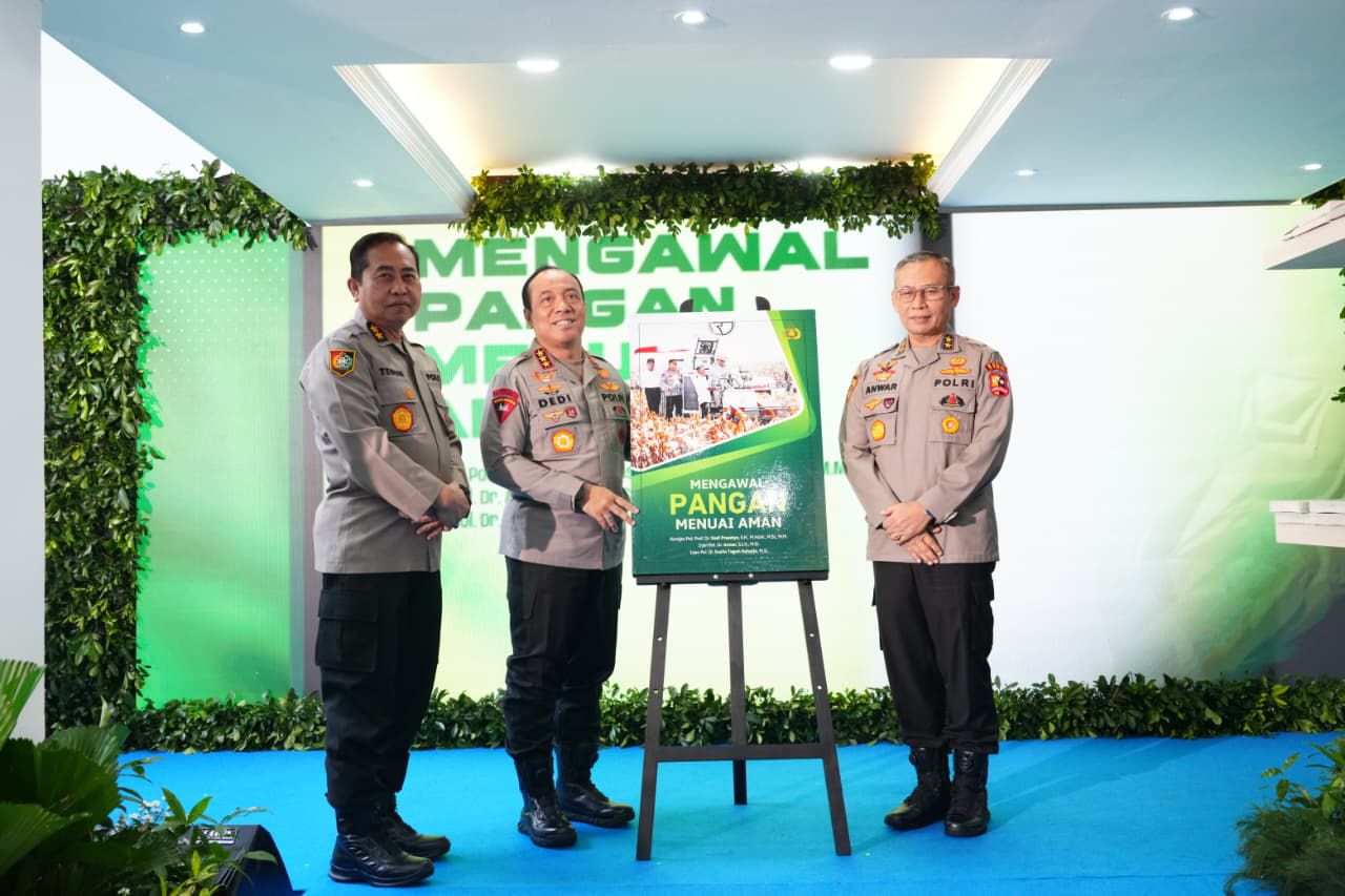 Ketahanan Pangan Jadi Isu Strategis Nasional, Wakapolri Luncurkan Buku ke-42 “Mengawal Pangan Menuai Aman”