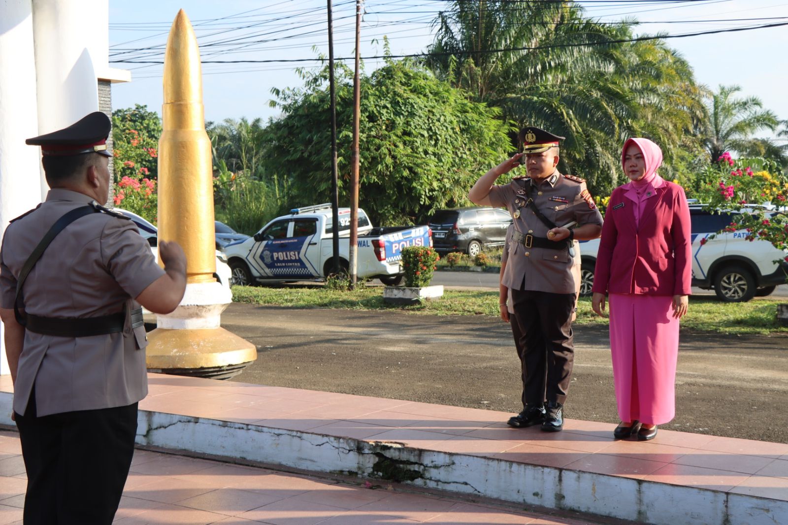 Peringati Hari Bhayangkara ke-80, Polres Bengkulu Utara Gelar Ziarah dan Tabur Bunga di TMP Ratu Samban