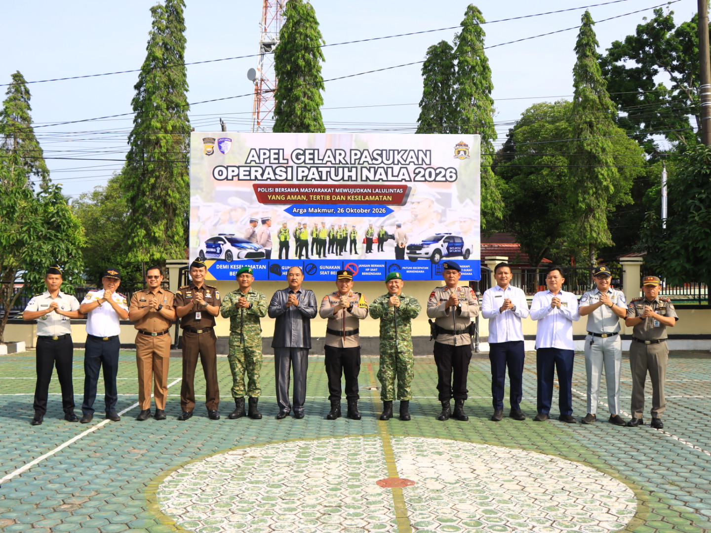 Polres Bengkulu Utara Gelar Pasukan Operasi Patuh Nala 2026, Tekankan Disiplin Berlalu Lintas dan Pendekatan Humanis